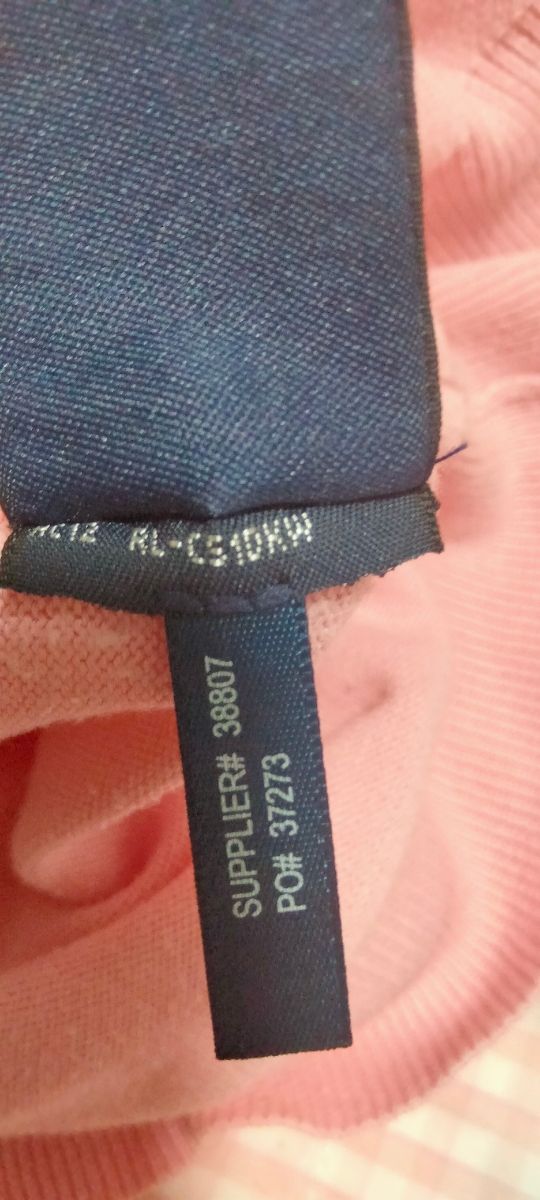 Suéter Ralph Lauren rosa