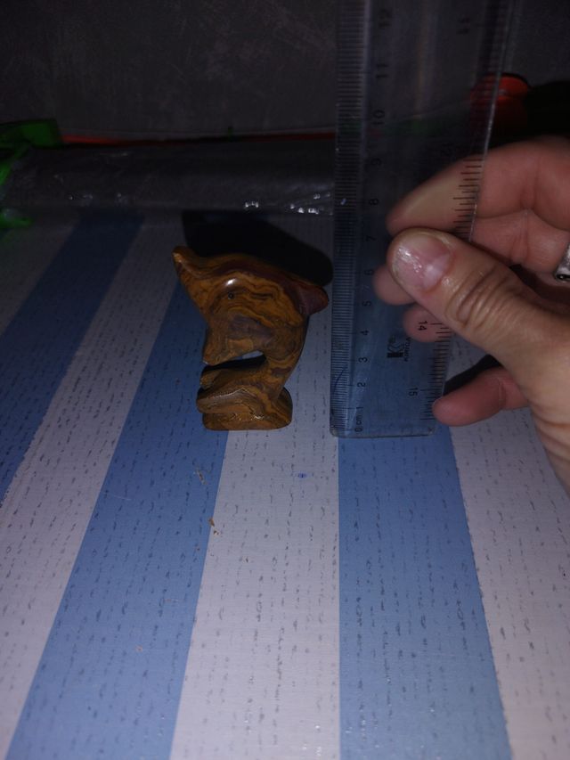 Delfín Ónix 7cm - Figura Decorativa