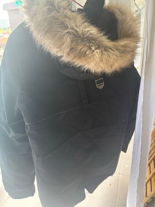 Cazadora Zara negra mujer