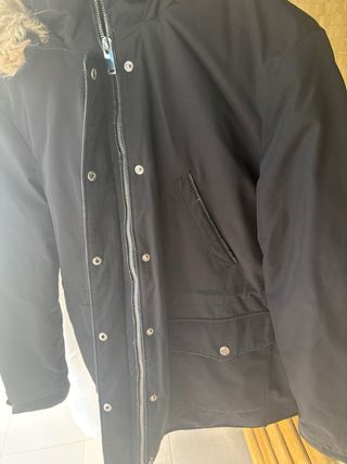 Cazadora Zara negra mujer
