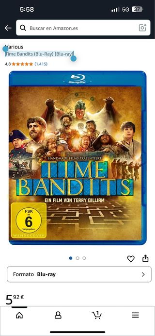 Time Bandits Blu-ray