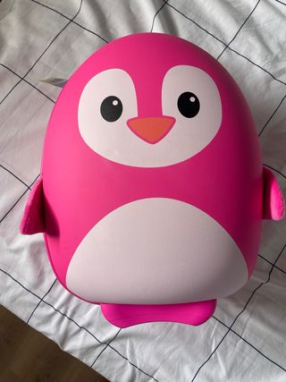 Maleta Boppi infantil rosa