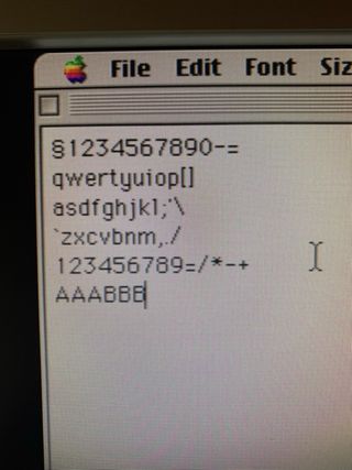 Tastiera Apple Keyboard II Beige