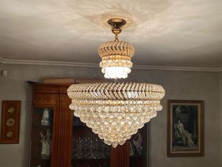 Lámpara Swarovski cristal - Comedor