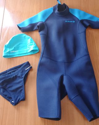 Neopreno niño 4-5 años + accesorios