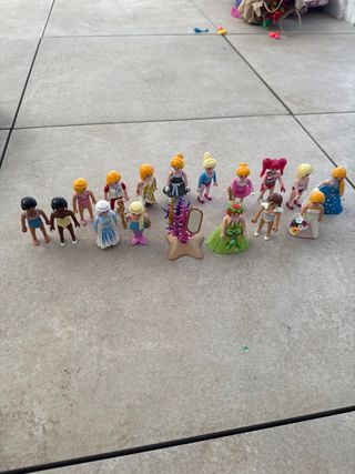 17 Figuras Playmobil Mujer