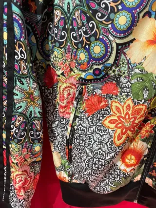 Chaqueta Adidas Floral Vintage Trefoil Talla M
