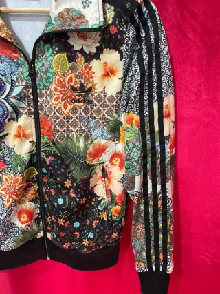 Chaqueta Adidas Floral Vintage Trefoil Talla M
