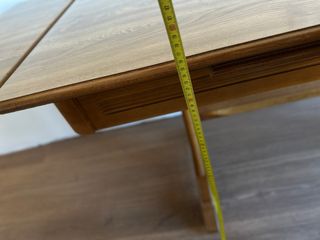 Mesa extensible madera marrón