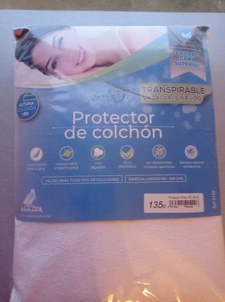 Protector colchón transpirable