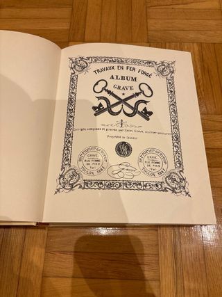 Libro La Ferronnerie - Henri Veyrier Forja