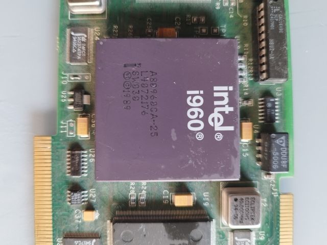 Placa Intel i960 - Retro