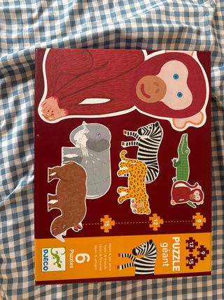 Puzzle animales Djeco gigante