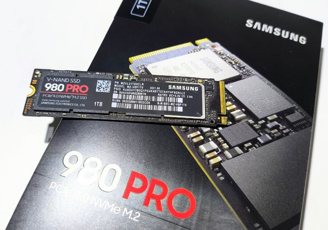 SSD Samsung 980 Pro 1TB PCIe 4.0 NVMe M.2