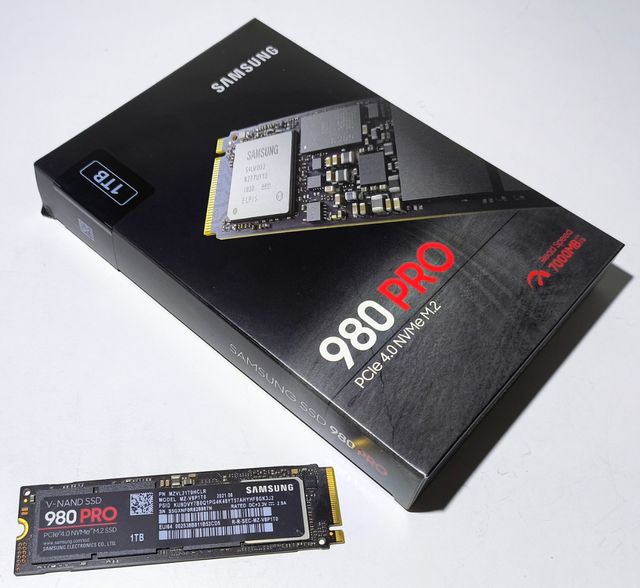 SSD Samsung 980 Pro 1TB PCIe 4.0 NVMe M.2
