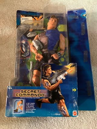 Max Steel Secret Commando figura Mattel