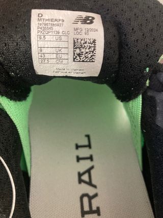 New Balance Hierro V9 - Talla 43