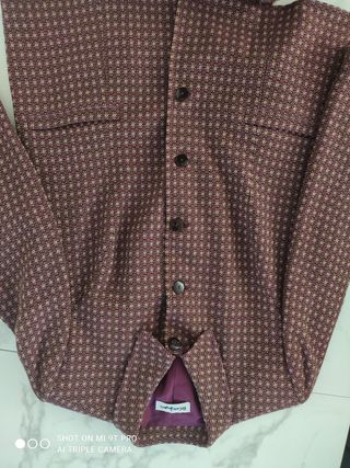 Traje falda chaqueta - lana - rosa/buganvilla 