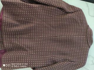 Traje falda chaqueta - lana - rosa/buganvilla 