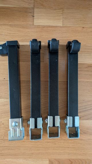 4 Patas somier abrazadera - metal