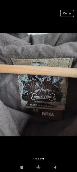 Parka de hombre marca Driza-bone