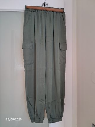 Pantalones cargo Hug & Clau - Verde oliva