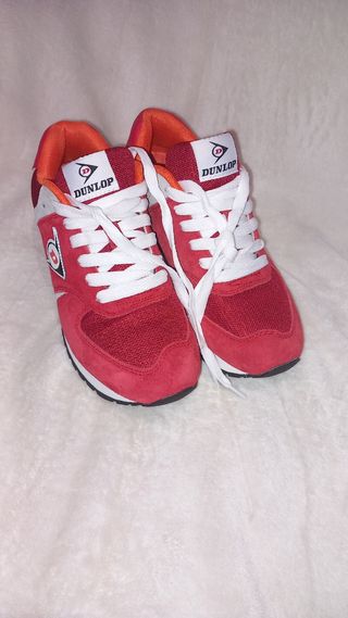 Zapatillas Dunlop rojas