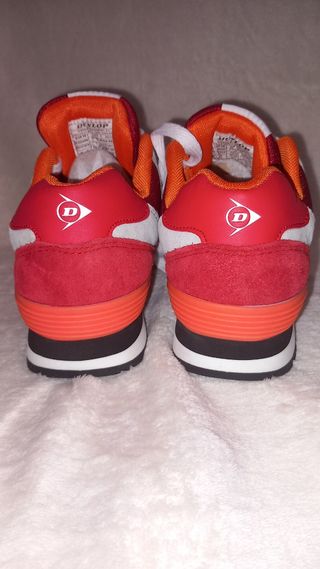 Zapatillas Dunlop rojas