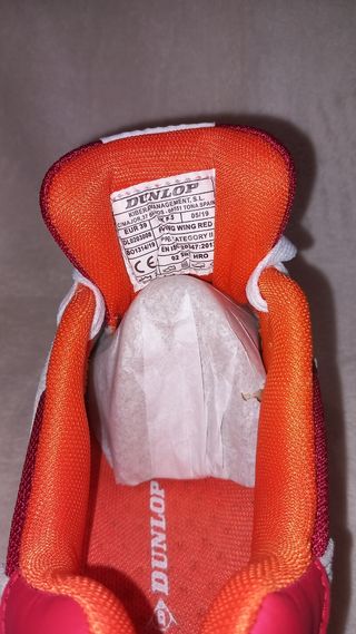 Zapatillas Dunlop rojas