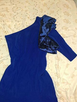 Vestido Azul Fiesta - Talla M