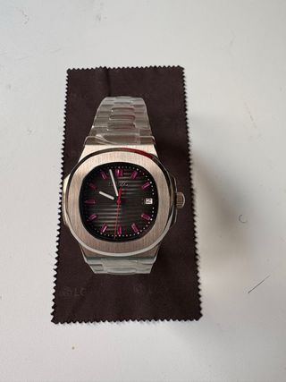 Reloj Seiko Nautilus | Plata & Rosa