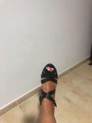 Sandalias negras mujer talla 40