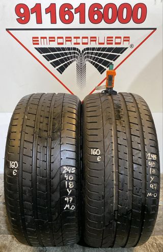 245 40 18 Y PIRELLI RUEDA AL 90% VIDA UTIL
