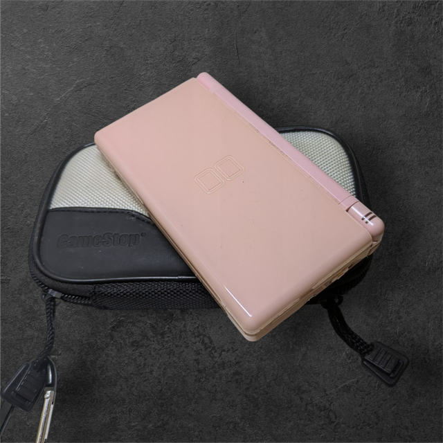 Nintendo DS Lite rosa + custodia