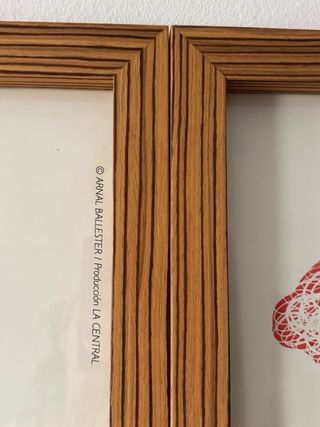 2 quadri e poster con design retrò di Arnal Ballester