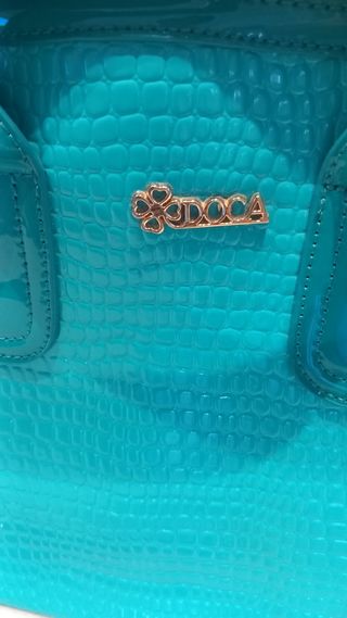 Bolso bandolera turquesa