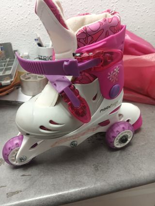 Patines niña 3 ruedas - Moovingo