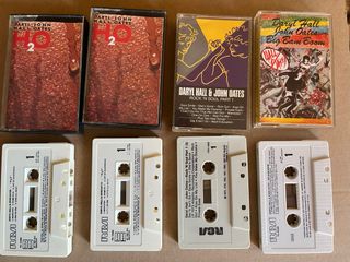 Daryl Hall & John Oates Lote 4 CASSETTES EXCELENTE