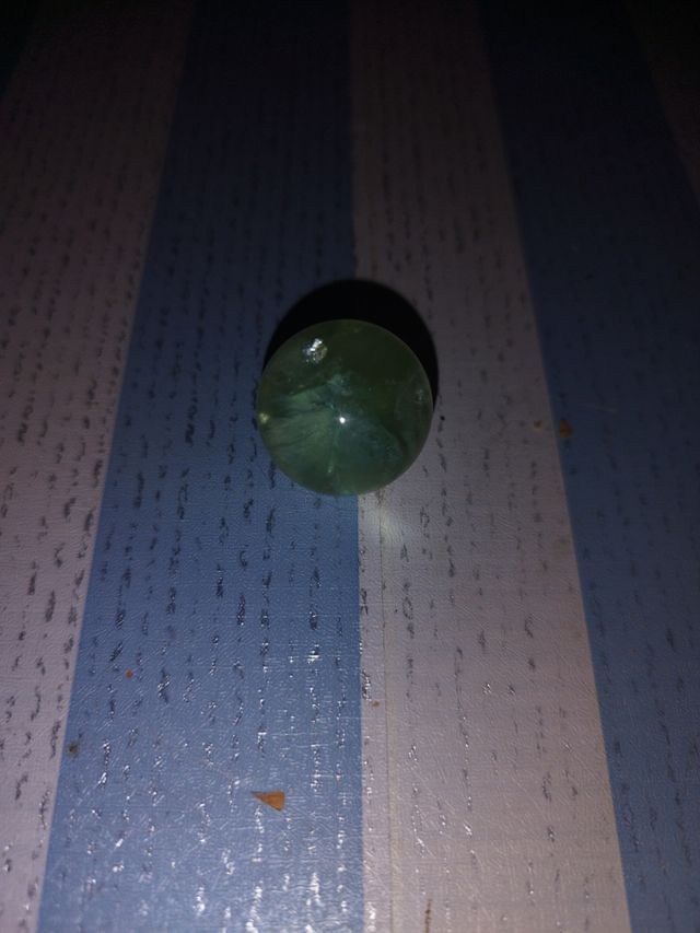 Bola de cristal verde - 2cm