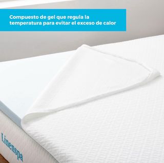 Topper Linenspa 150x190cm - Cubrecolchón