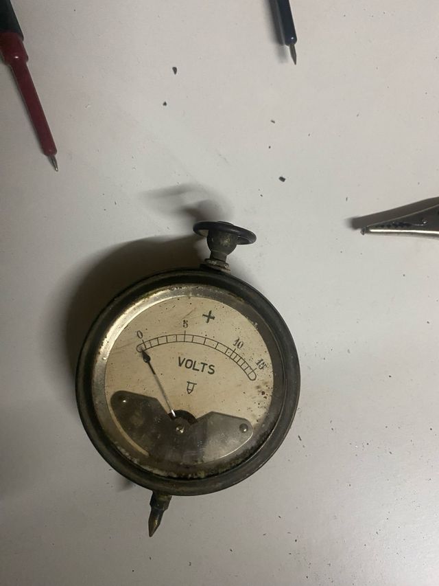 Multímetro antiguo mA-V-Ω