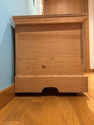 Baúl madera artesanal