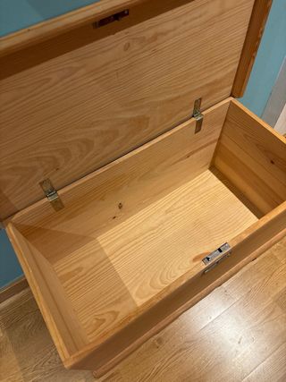 Baúl madera artesanal