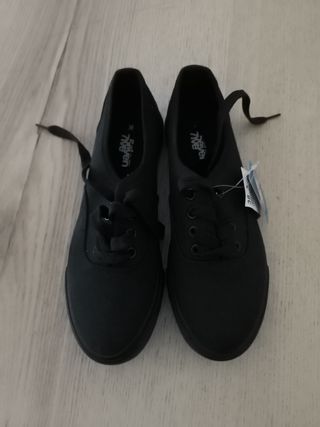 Bambas negras mujer talla 38