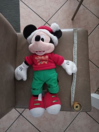 Peluche Natale Mickey Mouse 40cm