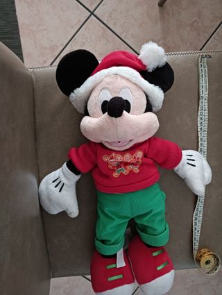 Peluche Natale Mickey Mouse 40cm
