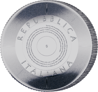 5 euro argento Serie Canzoni Italiane Renato Zero