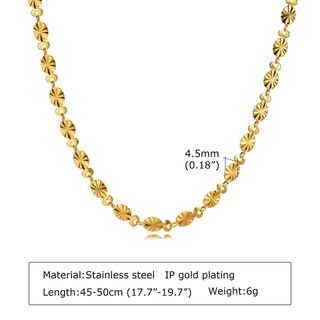 Collar dorado - Gargantilla