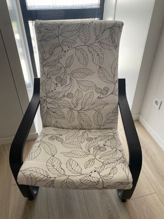 Sillón Ikea - beige y negro