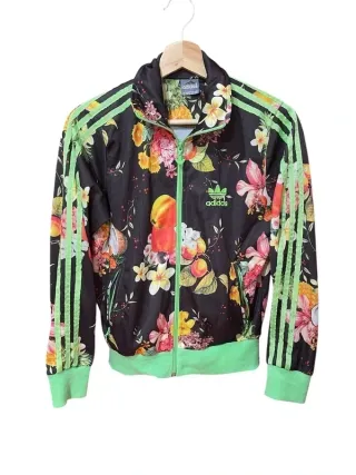 Chaqueta Adidas floral vintage M